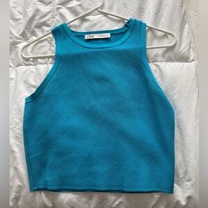 Zara Vibrant Blue Tank Top